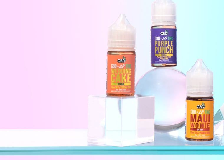 THC Vape Juice | Delta-9 + CBD Vape Juice - CBDfx THC Vape Juice | Delta-9 + CBD Vape Juice - CBDfx