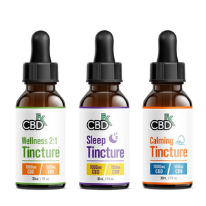 cbdfx complete tincture set