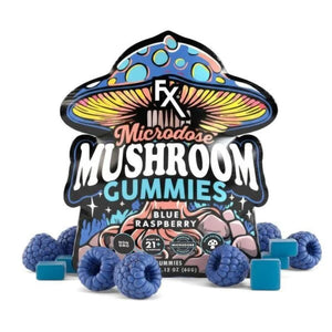 Microdose Gummies Blue Raspberry