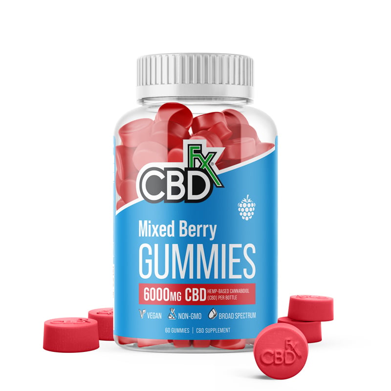 Broad Spectrum CBD Gummies - Original Mixed Berry | CBDfx