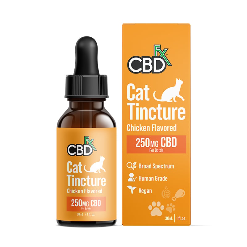 CBD Oil Cat Tincture 250mg - CBDfx.com