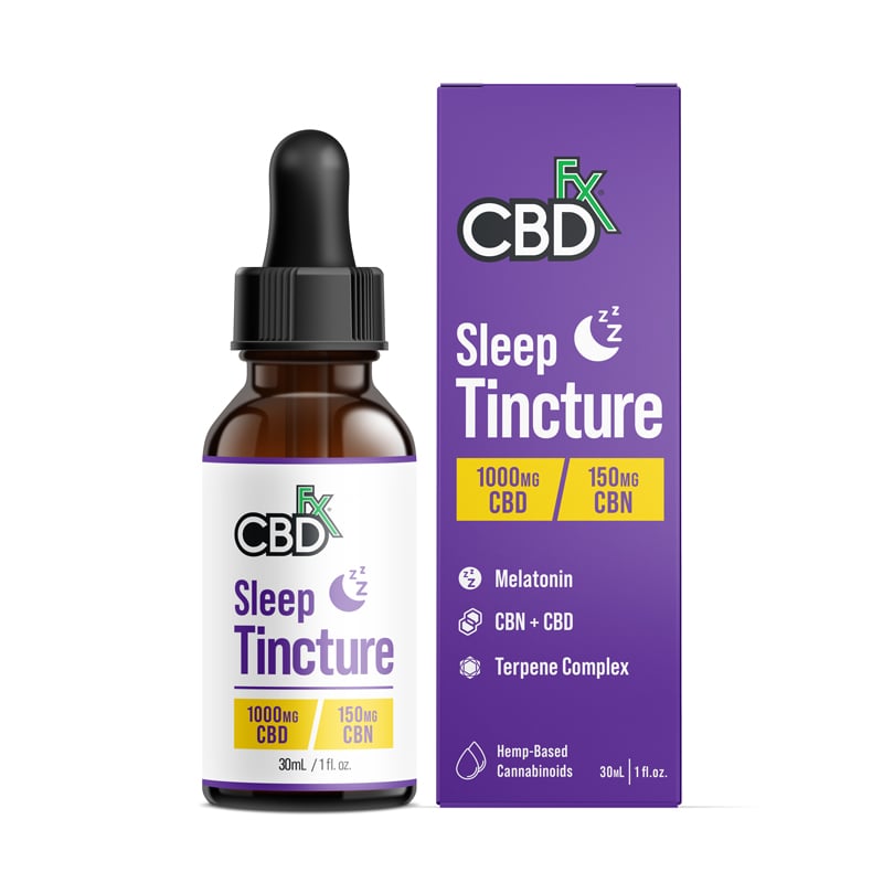 CBD Oil Sleep Tincture 1000-4000mg - CBDfx.com