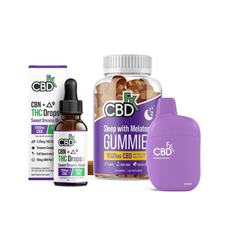 Nighty Night Bundle - CBDfx.com Nighty Night Bundle - CBDfx.com