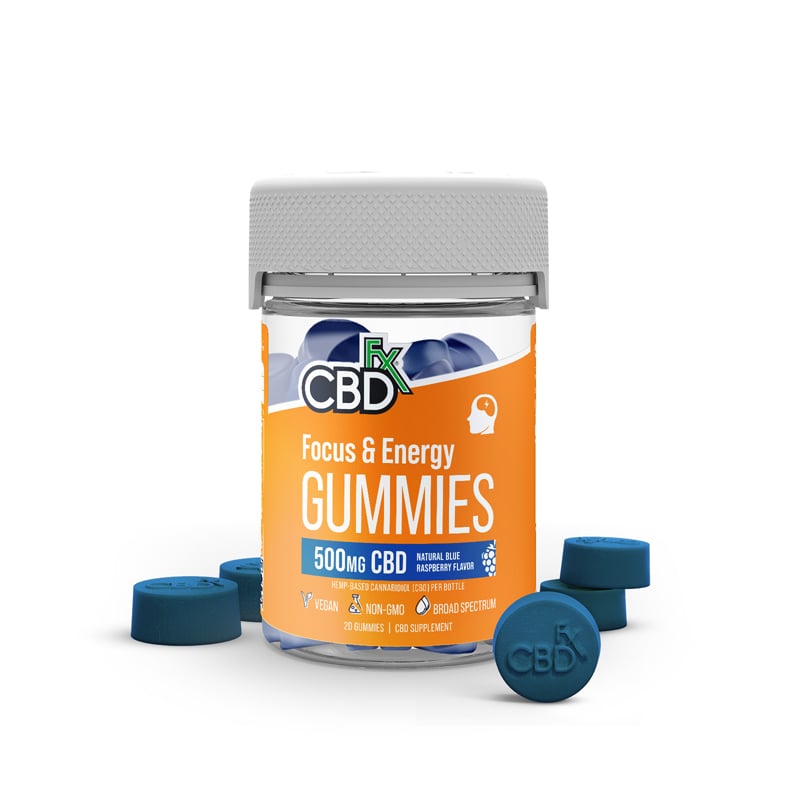 cbdfx gummies ct mg focus x