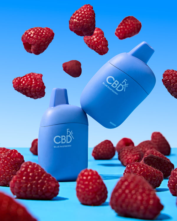 Blue Raspberry CBD Vape Pen | 1500mg Broad Spectrum CBD - CBDfx