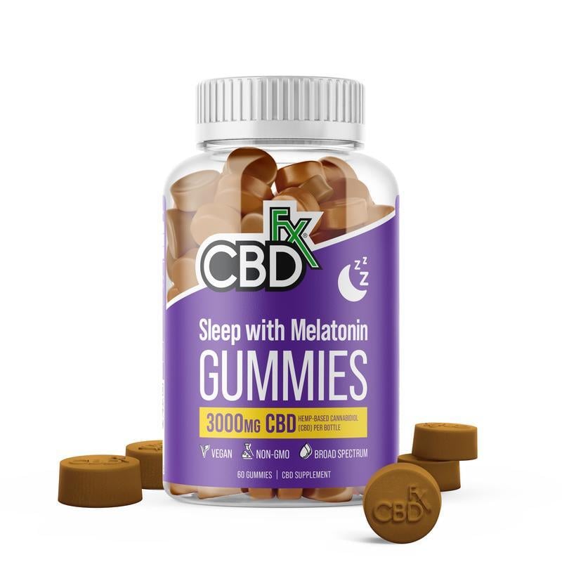 CBD Gummies for Sleep with Melatonin 3000mg by CBDfx