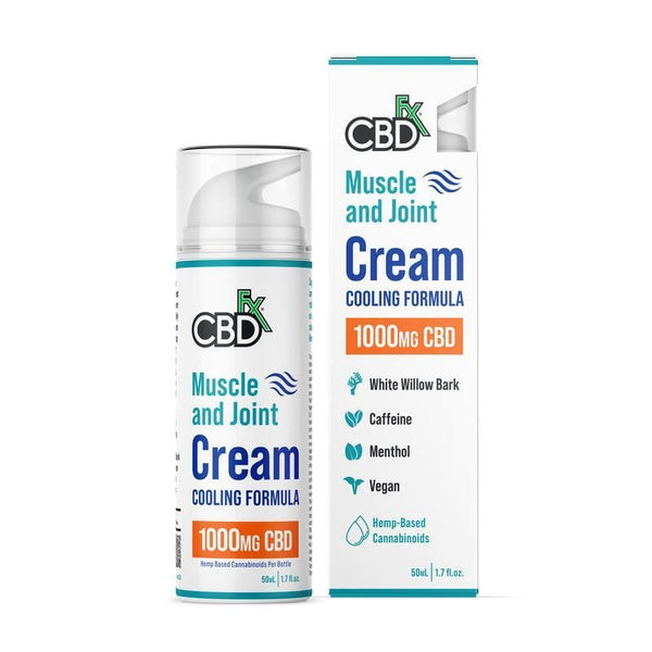 CBD Cream For Muscle & Joint - Cooling Formula 1000-3000mg