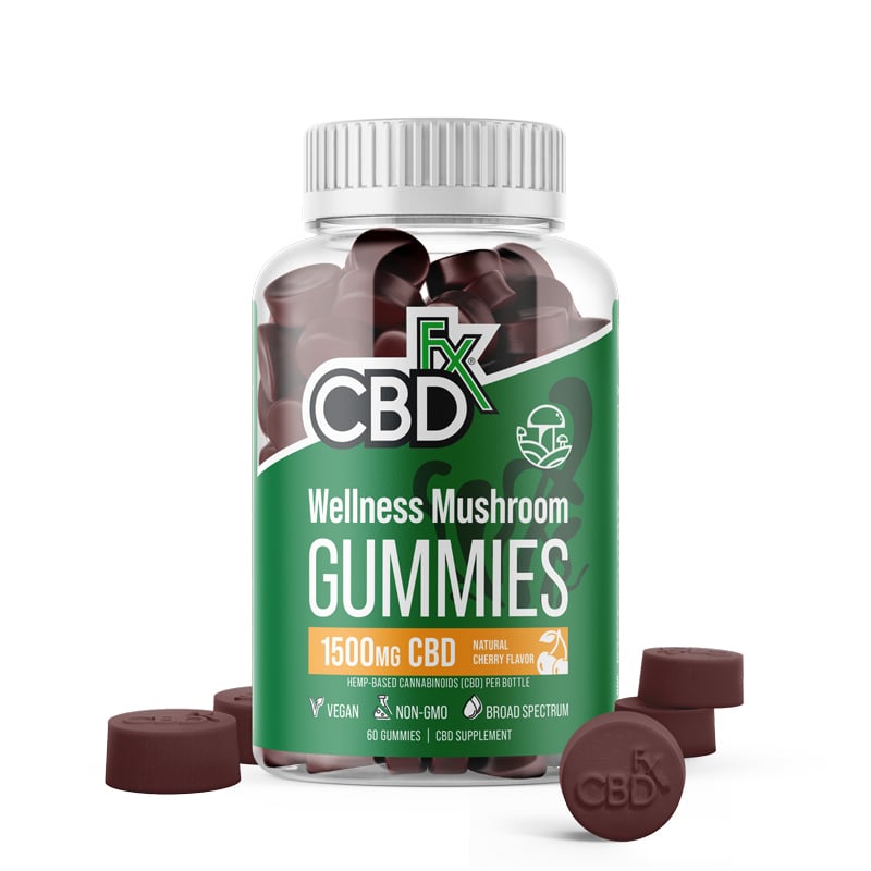 CBDfx Wellness Mushroom Gummies