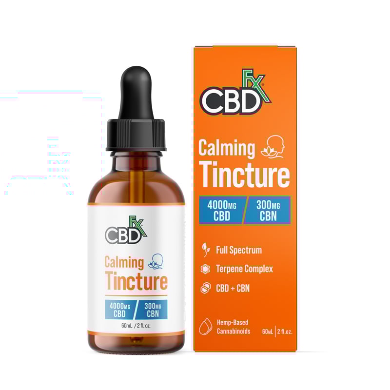 CBD + CBN Calming Oil Tincture 4000mg