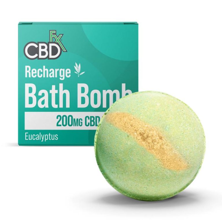 CBD Bath Bombs 200mg Active Botanicals & Essential Oils CBDfx